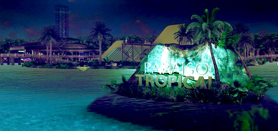 vista-noche-discoteca-laguna-artificial-paraisotropical